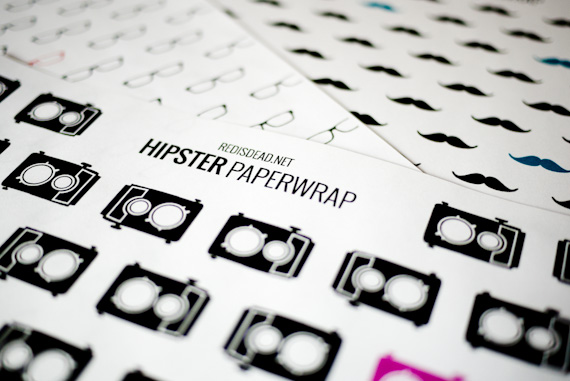 hipster paperwrap
